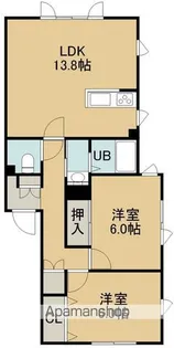 SAKURA壱番館(サクライチバンカン)【2階】の間取り